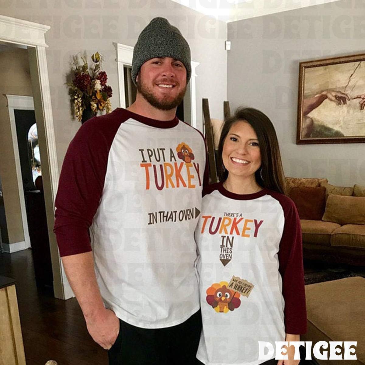 Matching Thanksgiving Shirt Turkey Costume Maternity Long Sleeves Top