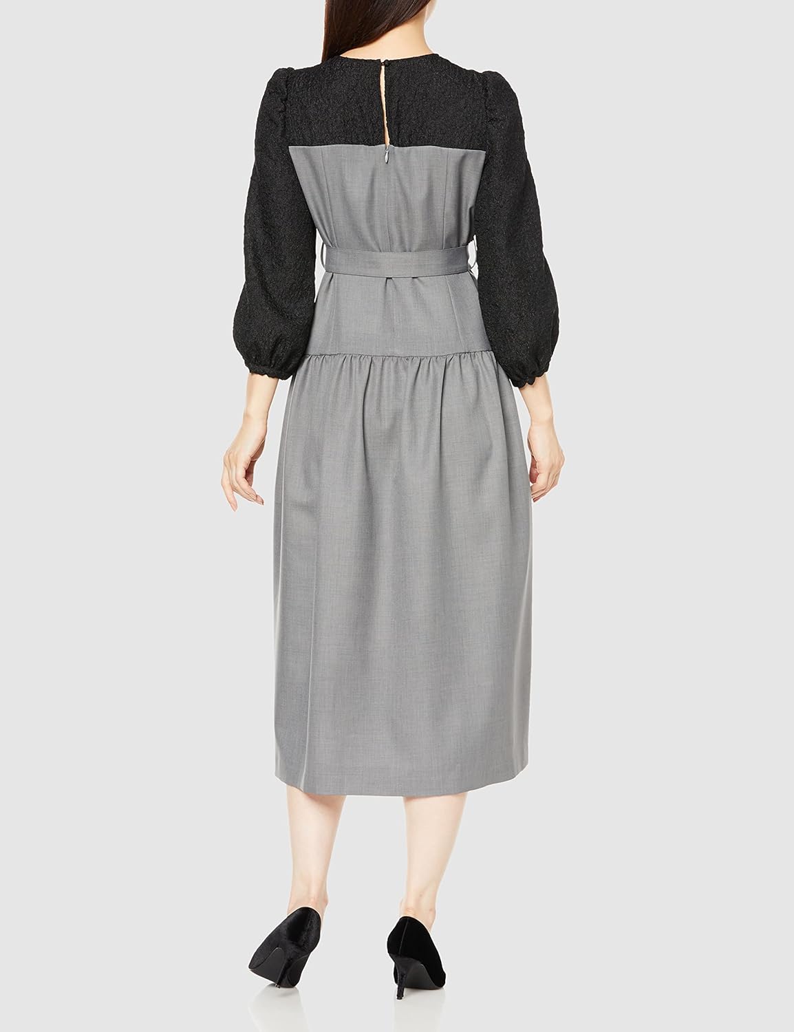 Diagram　グレースコンチネンタル 黒 フクレジャガードコンビワンピース36 Amazon | [グレースコンチネンタル] 2022AW ﾌｸﾚｼﾞｬｶﾞｰﾄﾞｺﾝﾋﾞ