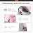 SKYSPER Sling Bag RFID Crossbody Sling Backpack Cross Body Shoulder Bag Travel Hiking Daypack for Women Men(Pink)