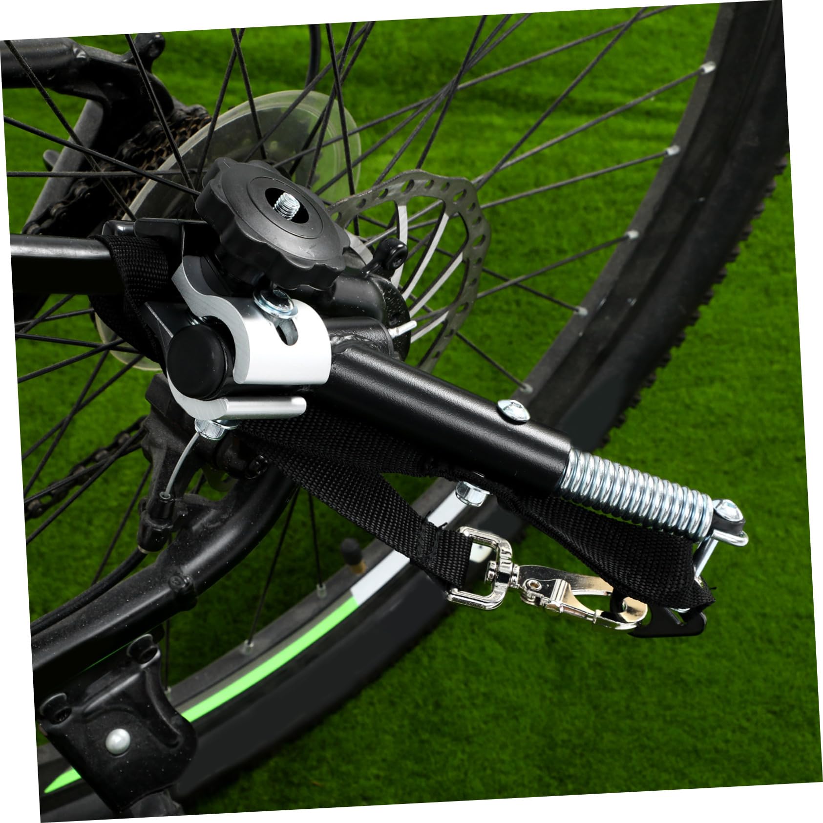 Fahrradanhängeradapter aus Aluminiumlegierung und Stahl Verbindungsstück für Fahrradanhängerbefestigung Kompatibel mit E-Bikes Rundes Rohr für Sichere Kupplung