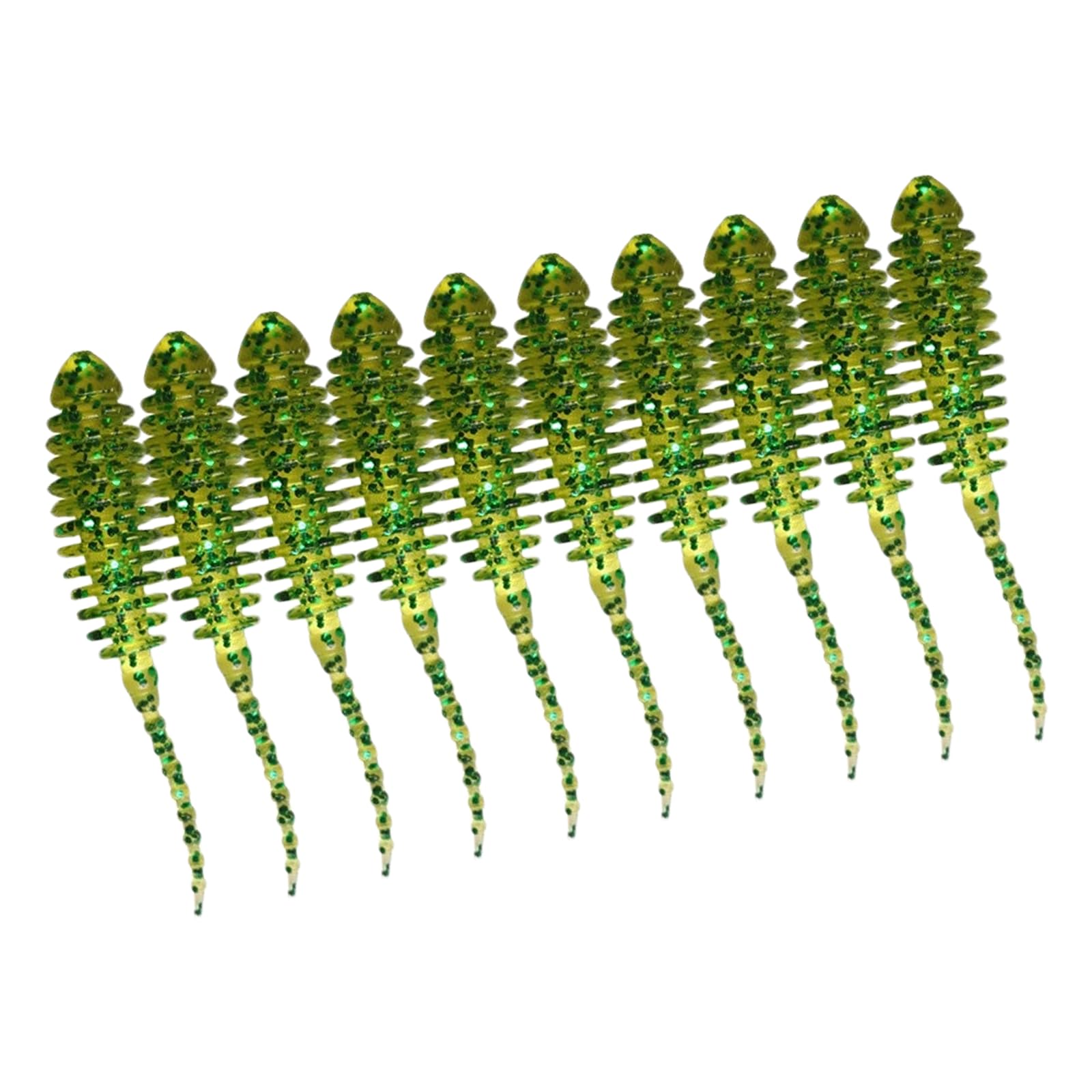 Maxtonser 10pcs Soft Baits Simulation Lures Artificial Baits Fishing Lure Tiny Baits 35mm 0.25g Silicone Fishing Lures