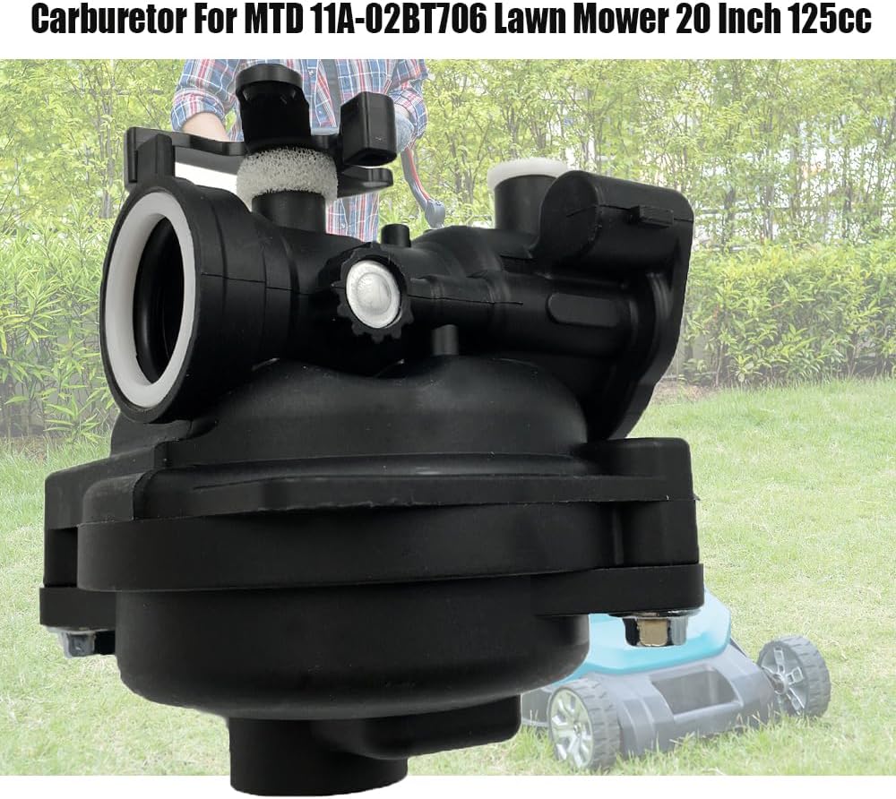 LIZAPUS Carburetor Carb compatible with MTD 11A-02BT706 Lawn Mower 20 Inch 125cc