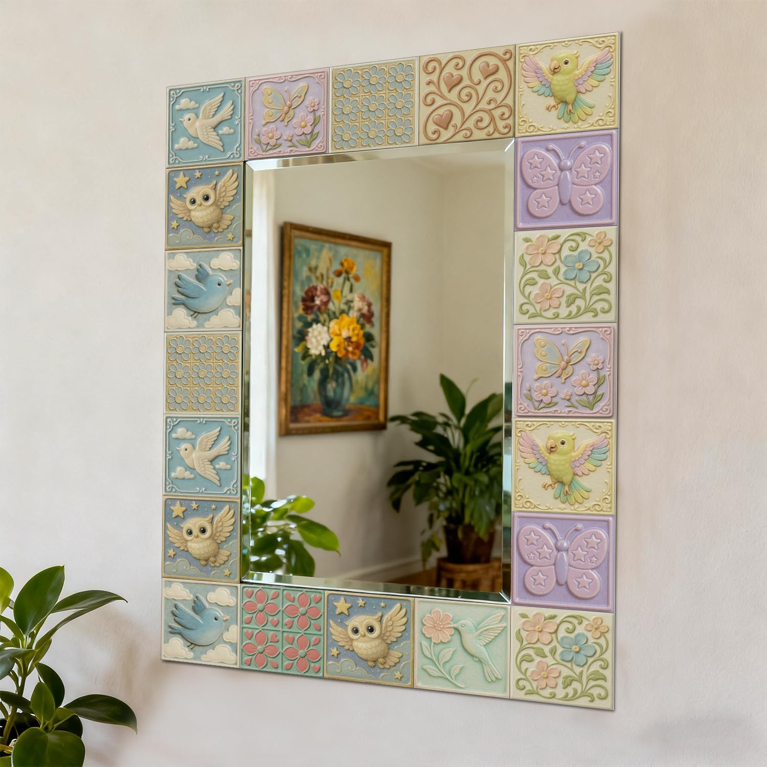 Self-Adhesive Peel and Stick Backsplash Tile Sticker, 12-Pack 5.9x5.9 Inch, Removable & Waterproof