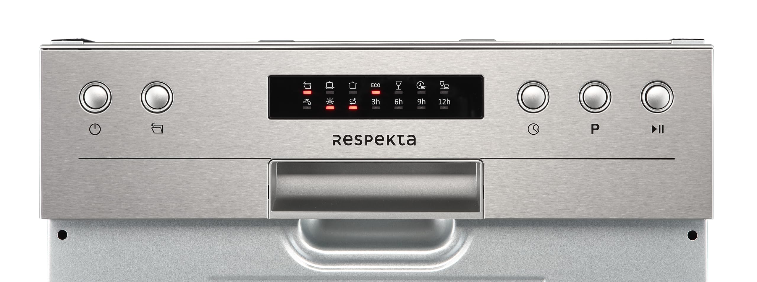 Respekta Zmywarka do zabudowy Leni, wraz z Aquastop, 45 cm, częściowo zintegrowana, D