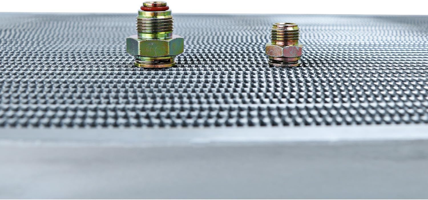 4 Row Aluminum Radiator for 1994-2000 Chevy GMC C/K C2500 C3500 K2500 K3500 Suburban Pickup 7.4L All Aluminum Radiator 1995 1996 1997 1998 1999