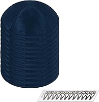 Vista 6 de Zion Judaica Deluxe Raw Silk Kippot Paquetes a granel o kipá individual incluye clips gratis