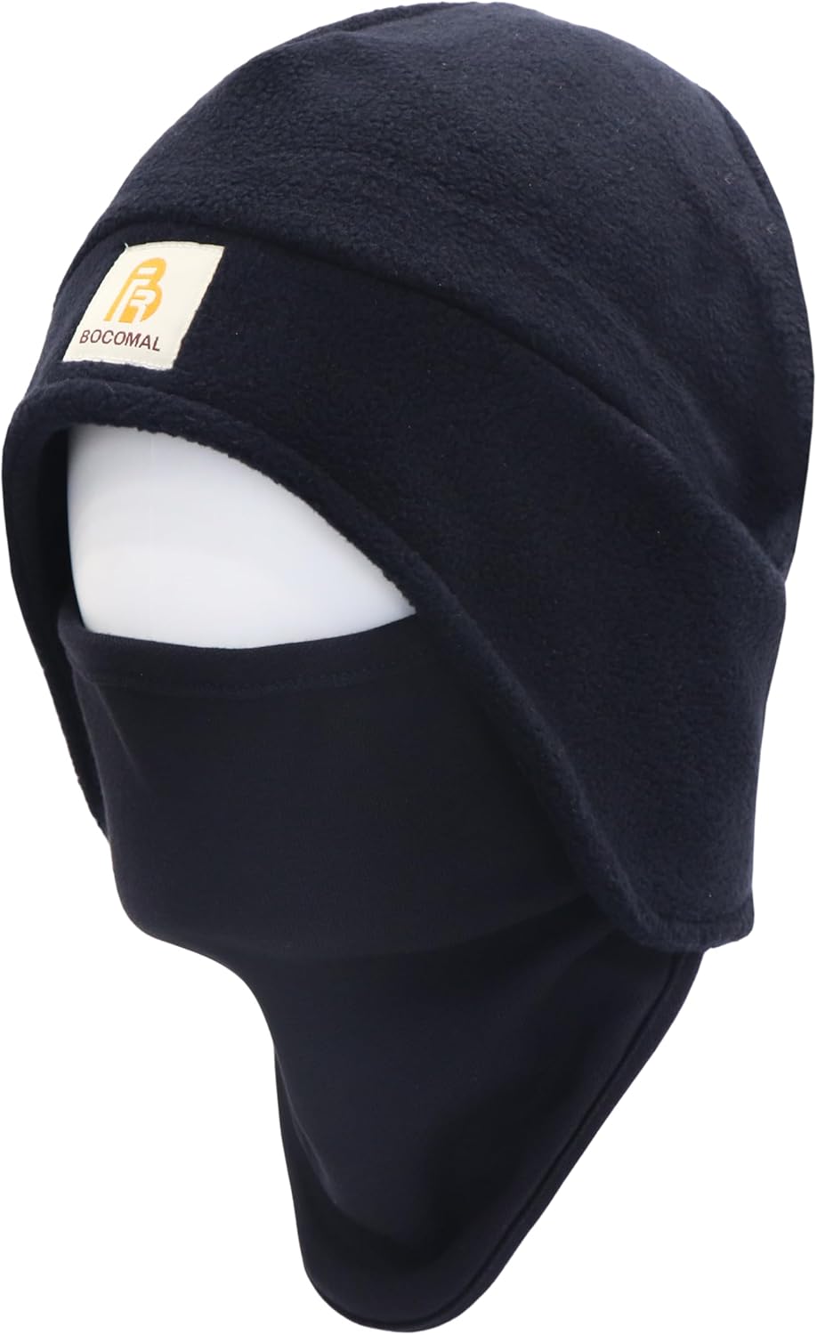 BOCOMAL FR Face Mask Full Head Cover Winter Fleece Flame Resistant Balaclava 11oz Modacrylic Blend Hood Arc Rated - Image 3