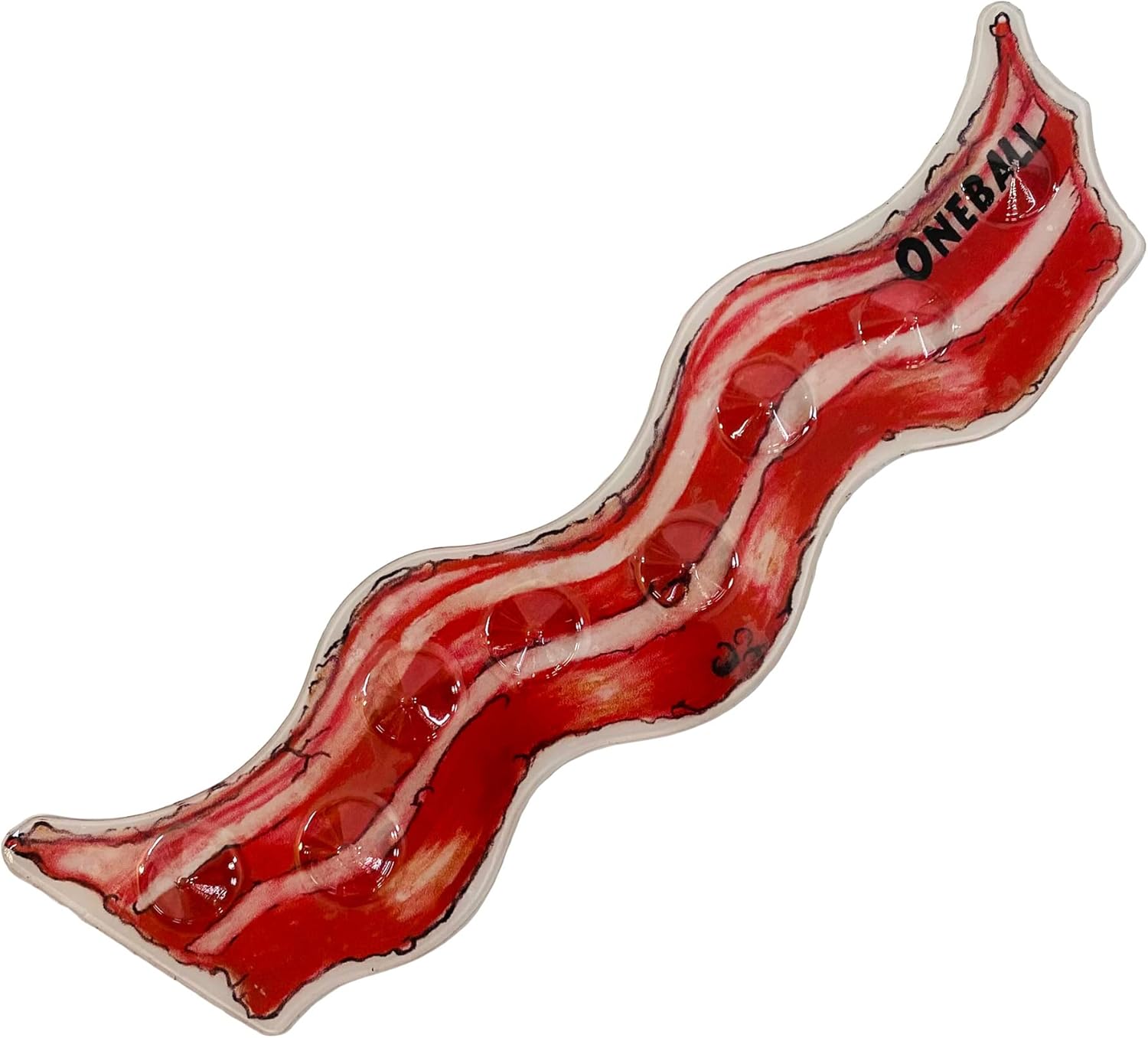 ONEBALL One Mfg Bacon Snowboard Stomp Pad 7" x 2.5" - Lightweight, Anti-Slip, USA Made Traction