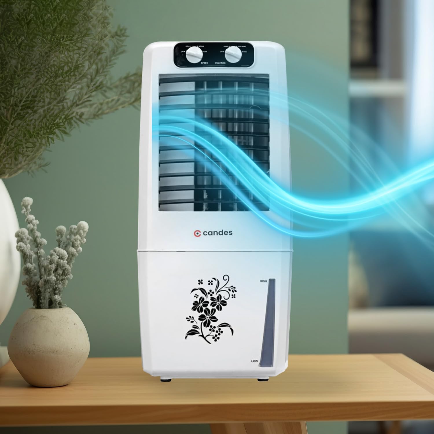 See full amazon price history chart for Candes 12 L Portable Mini Air Cooler for Home | High Speed Blower, Ice Chamber, 3 Way Speed Control | Inverter Compatible Air Cooler for Room Cooling with Honey-comb Cooling Pads | 1 Year Warranty Candes 12 L Portable Mini Air Cooler for Home | High Speed Blower, Ice Chamber, 3 Way Speed Control | Inverter Compatible Air Cooler for Room Cooling with Honey-comb Cooling Pads | 1 Year Warranty (B0D17GGBVP) Amazon Price History, Amazon Price Tracker