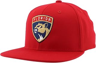 ZHATS NHL Officially Licensed Adjustable Snapback Hat Flat Bill Z11 Icon Team Color