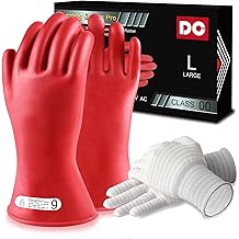400V Electrician Gloves - Touch Screen Insulated Work Gloves With Flame Retardant