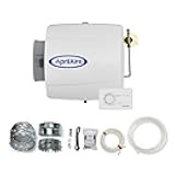 AprilAire 500M 12-gal. Whole-House Small Bypass Evaporative Humidifier with Manual Control for up to 3,600 sq. ft. + AprilAire Model 5843 Humidifier Installation Kit