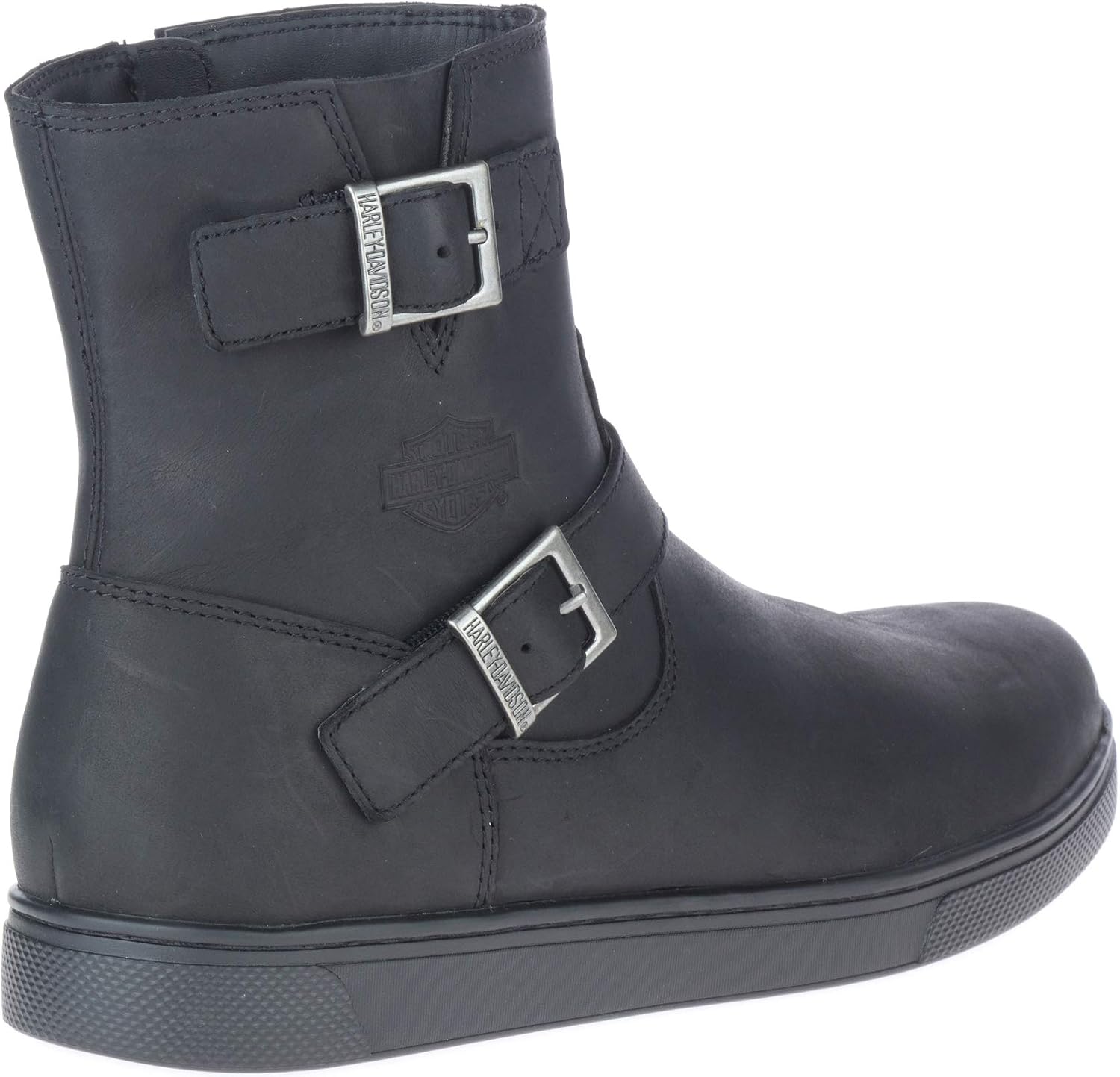 Harley-Davidson Men's Watkins Engineer Black Motorcycle Riding Boots, D93757
