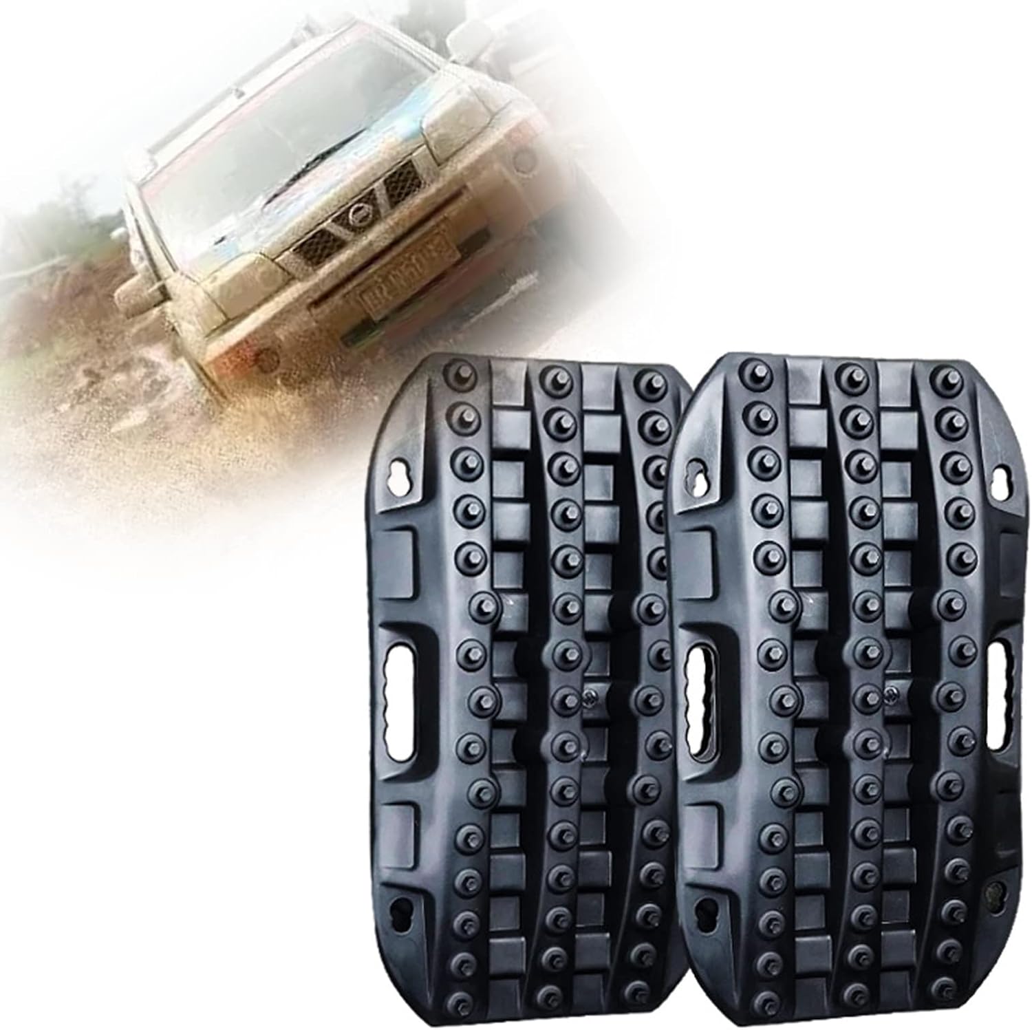 PUFYA Car Traction Pad, OffRoad Traction Board,2Pc