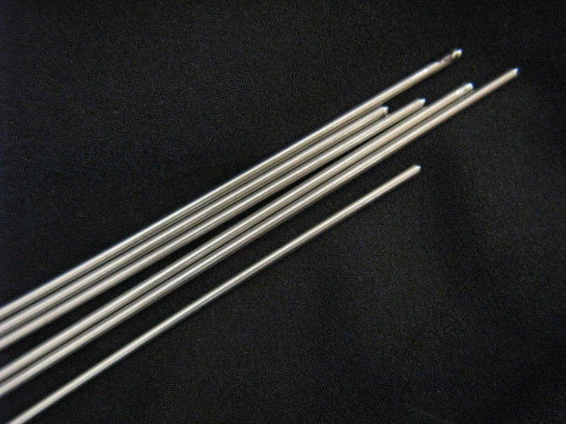Devardi Glass~ Lampworking Beadmaking, Twelve (12) - 3/32 Inch Stainless Steel Mandrels