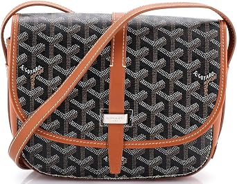Pre-Loved Belvedere II Messenger Bag Coated Canvas PM, Brown