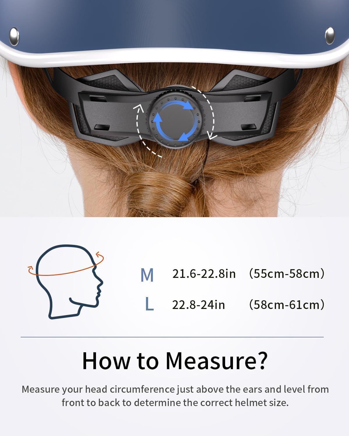 Bike Helmet for Adult, Adjustable Bicycle Helmet for Men & Women, Safety Certified Cycling Helmet for Commuting, Skateboarding, Rollerblading, Road Biking, Skating, Ebike, Scooter - Image 4