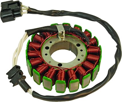 OEG Parts New Stator Compatible With Yamaha FZ1 2006-2015, YZFR1 YZF-R1 2002-2008 2D1-81410-00-00, 2D1-81410-00-01, 2D1-81410-10-00, 5VY-81410-00-00