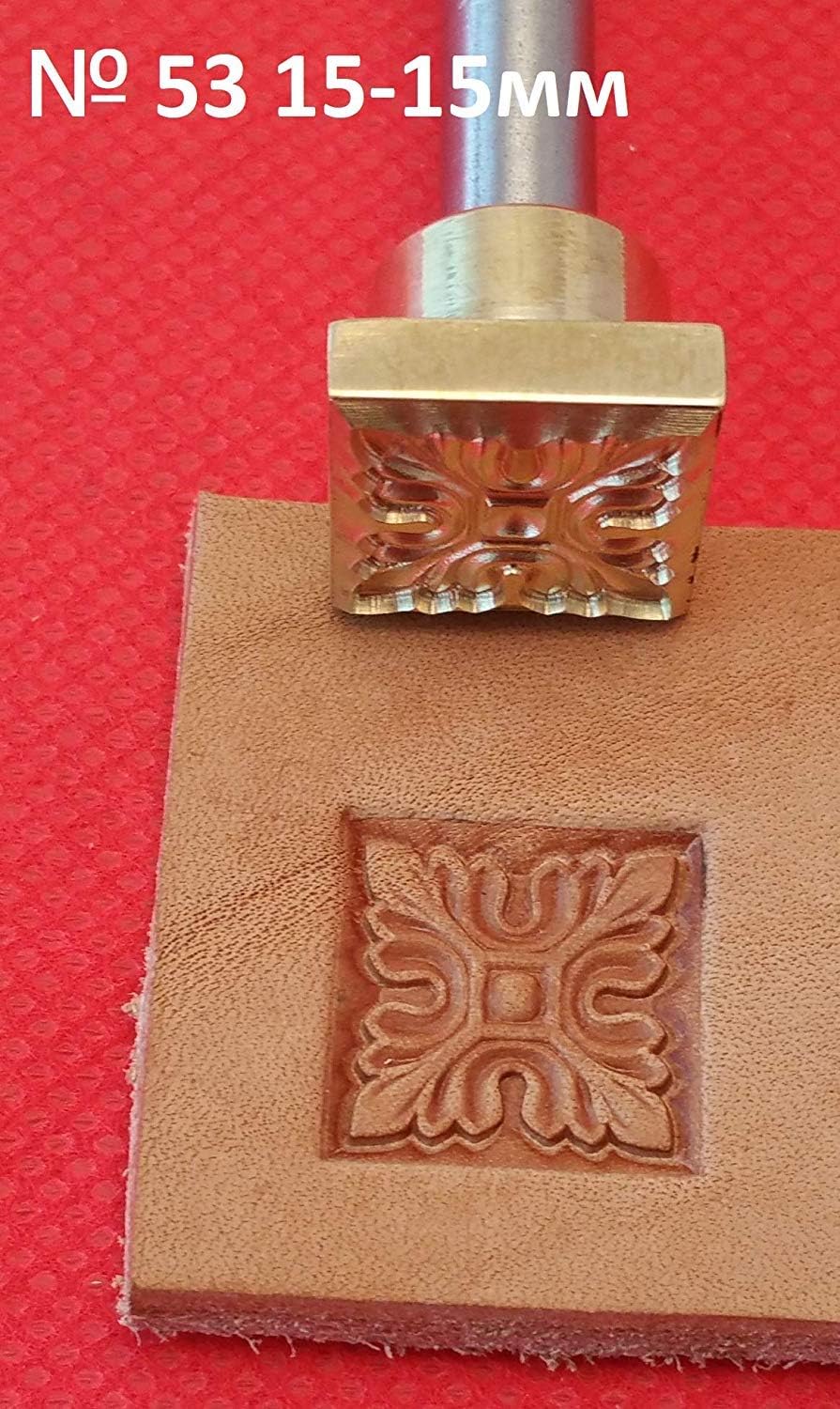 Leather Crafting Stamp Tool for Leather Crafts Brass #53