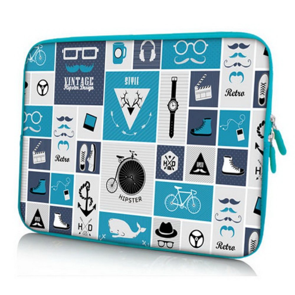 PEDEA Laptop Bag Case Design Sleeve for 15.6 inch, Purple Butterfly — view 21