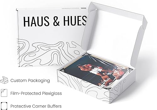 Miniatura 65 de HAUS AND HUES Muhammad Ali - Pósteres de Muhammad Ali - Lienzo decorativo para pared con impresiones de boxeo en anillo, obras de arte deportivas