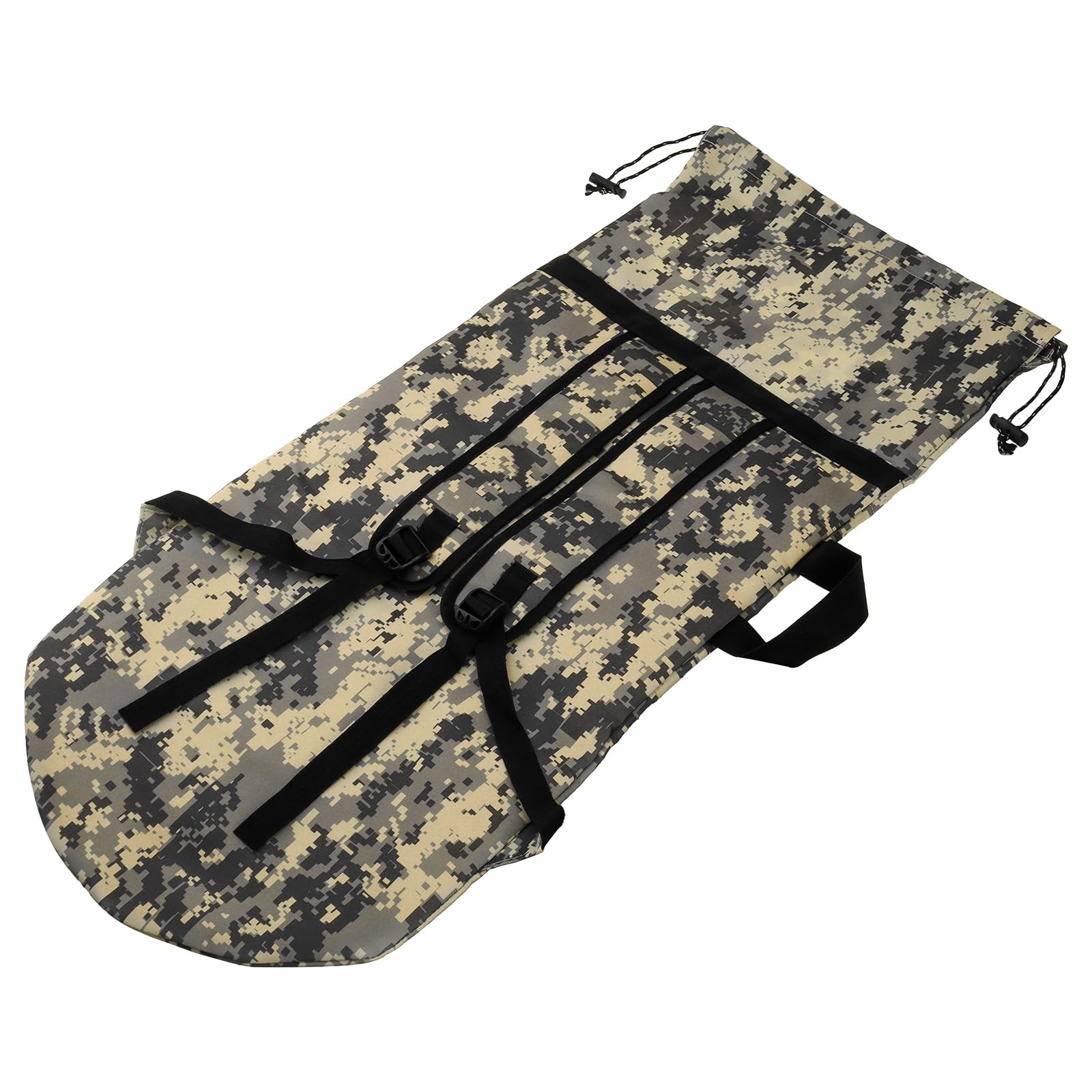 Zaino per skateboard, impermeabile, con tasca esterna e tracolla regolabile, custodia universale da 34 pollici per Cruiser e Longboard, mimetica