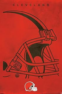 NFL Cleveland Browns - Logo 25 Wall Poster, 34L" x 22.4W", Unframed Version