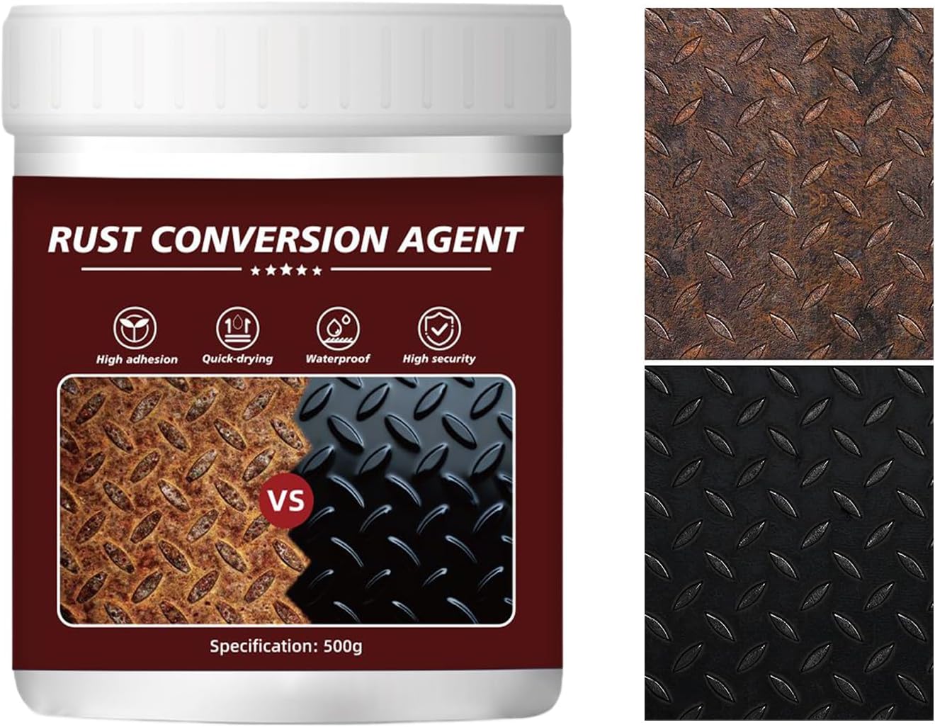 Rust Reformer | 500g Heat UV Resistant Primer,Heat UV Resistant Rust Converter Automotive | for Long-Lasting Automotive Car Chassis Undercoating Aluminum