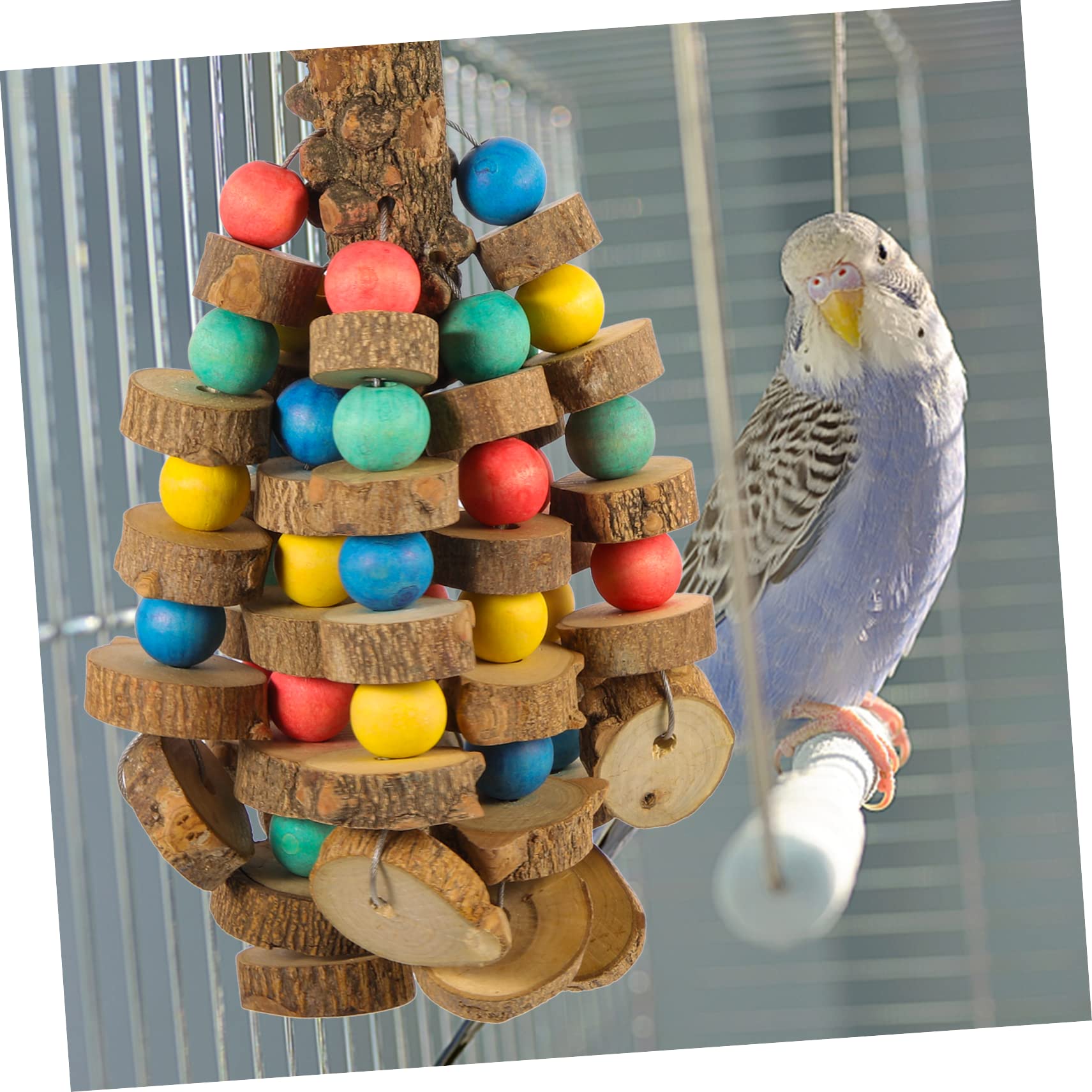 Hängendes Vogelspielzeug für Nymphensittiche und Wellensittiche