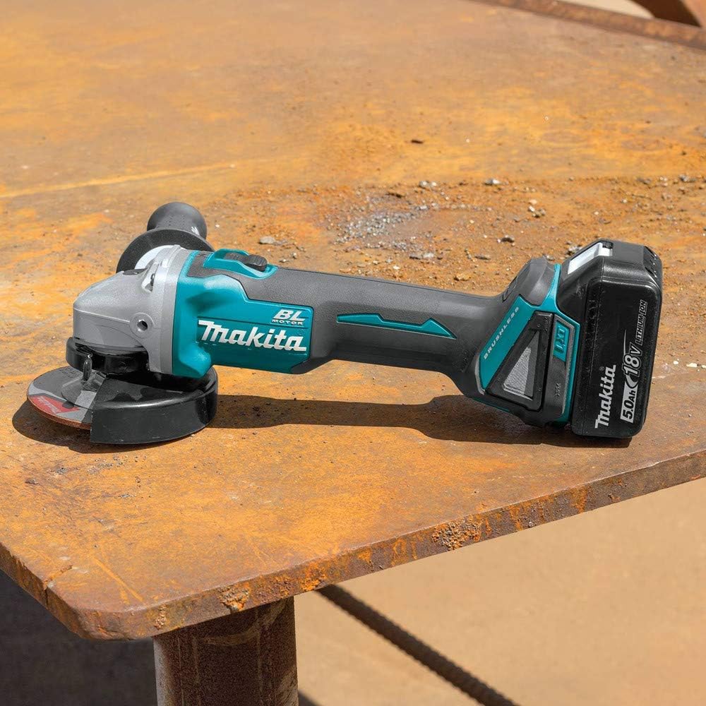 Makita XAG04T 18V LXT BL 4-1/2"/ 5" Cut-Off/Angle Grinder Kit