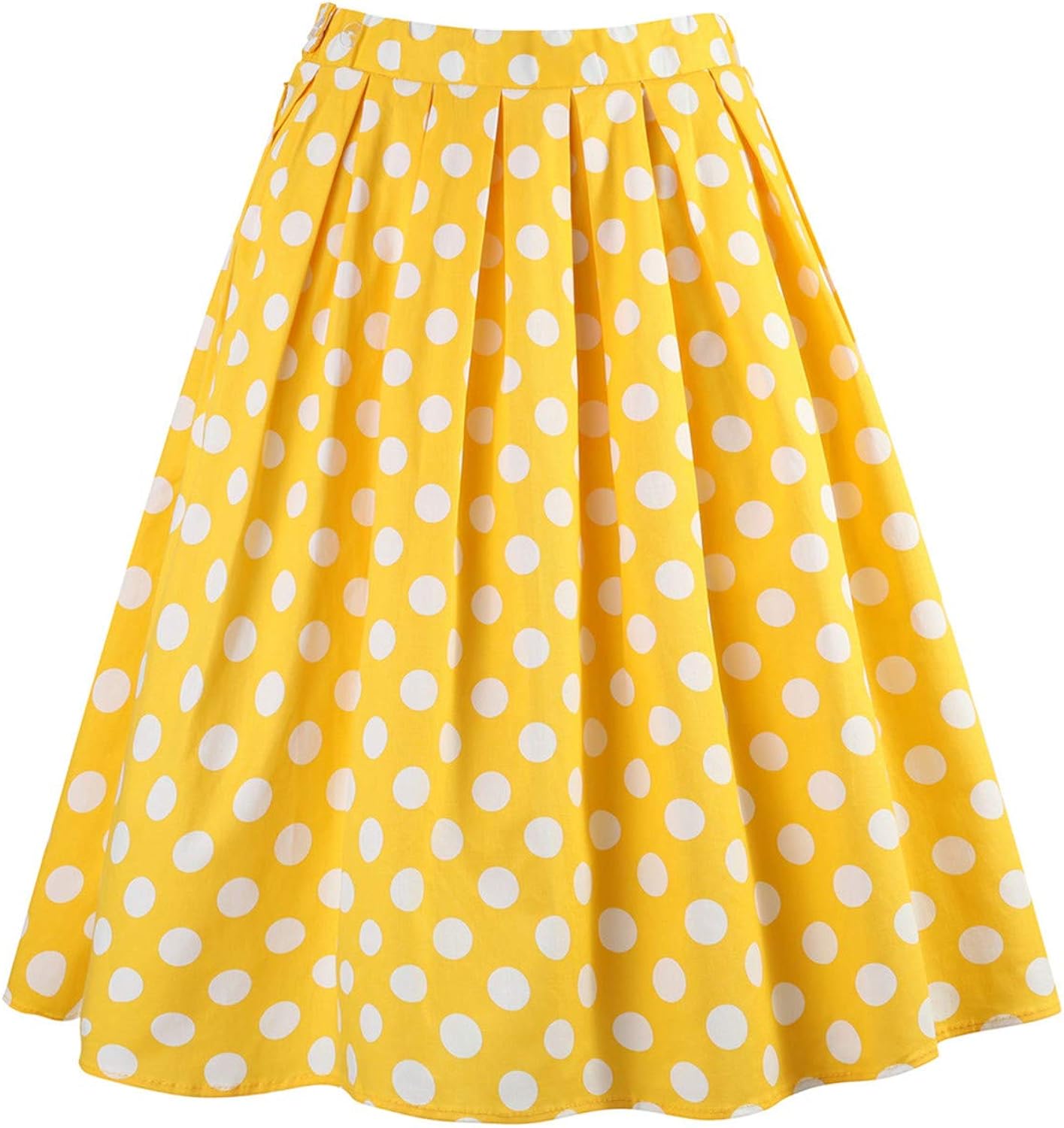 Taydey A-Line Pleated Vintage Skirts for Women : Clothing, Shoes & Jewelry