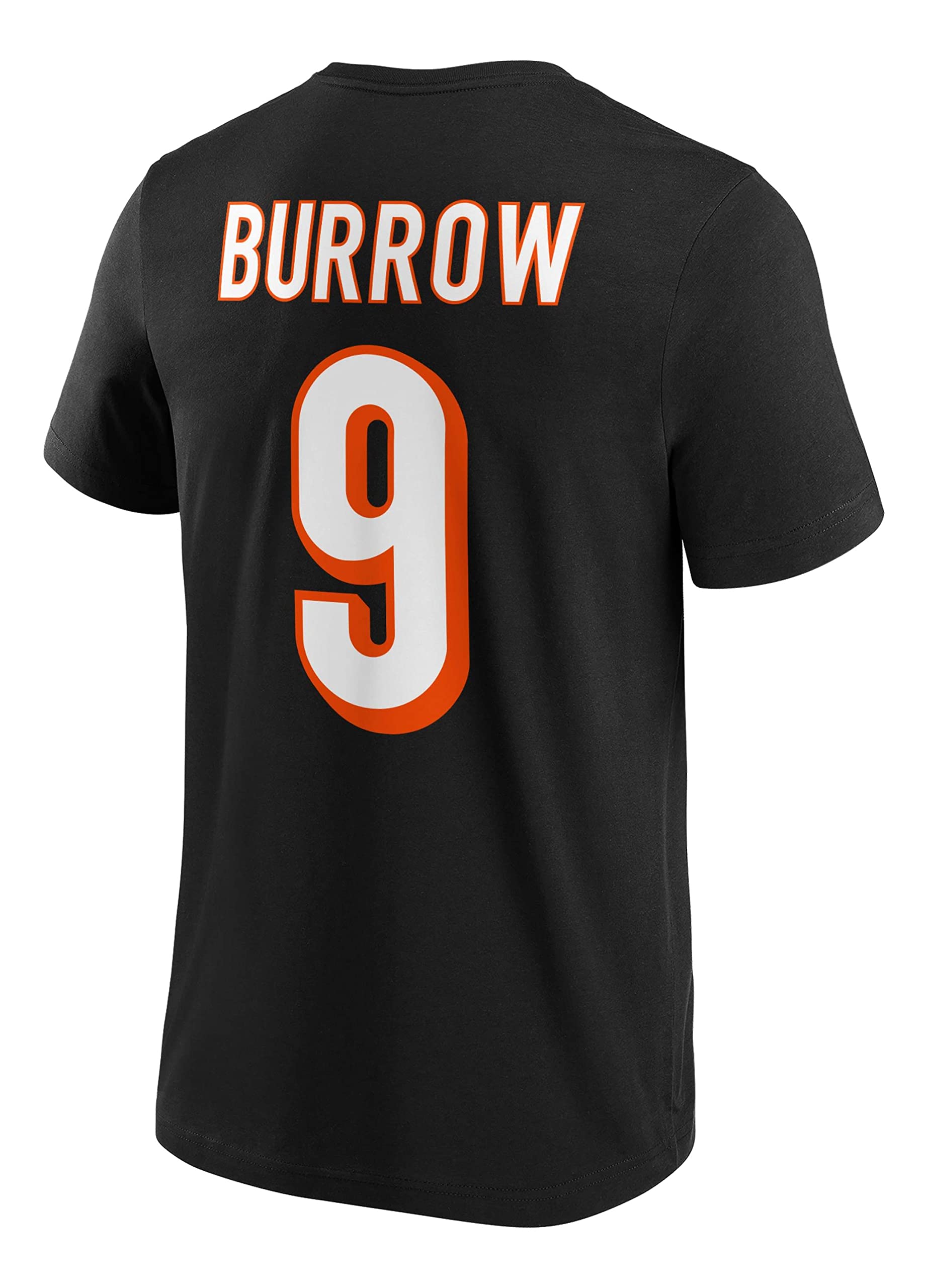 Fanatics - Camiseta NFL Cincinnati Bengals Burrow Nombre & Number Graphic – Negro Color Negro