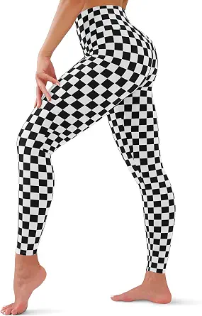  High Waisted Leggings for Women - Tummy Control Yoga Pants for Workout Running Athletic Women's Leggings Plus Size