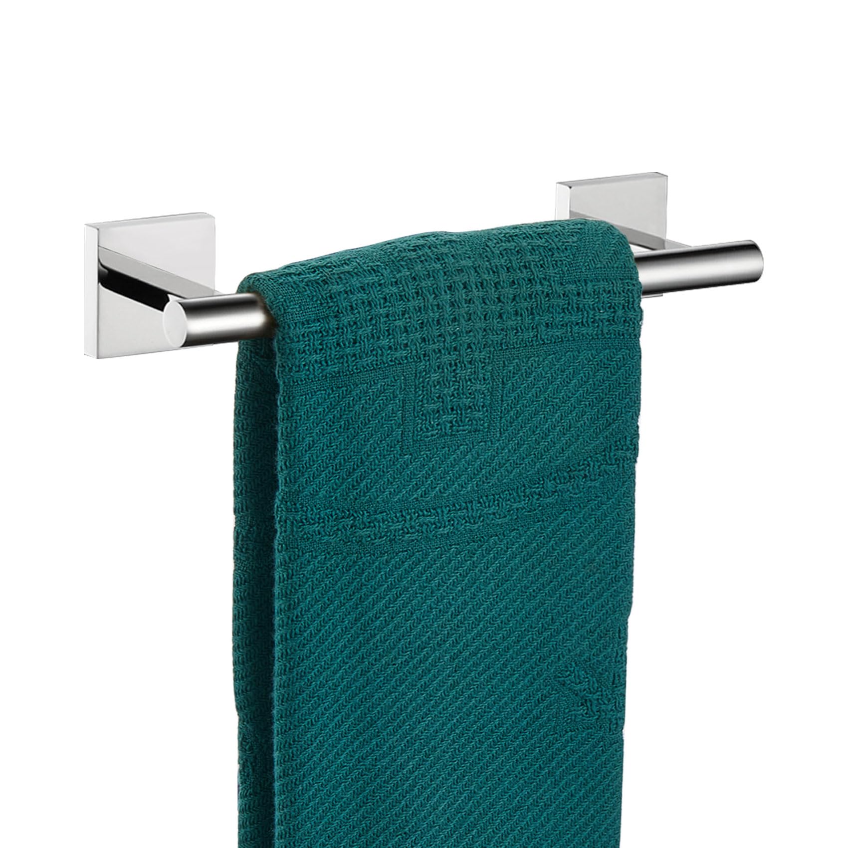 Brushed Gold Towel Rack - Wall Mounted Organizer -12