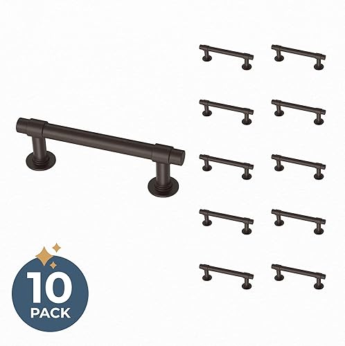 Vista 145 de Franklin Brass – P29520Z-CZ-B barra recta de 3 pulgadas para gabinete Plateado (Heirloom Silver)