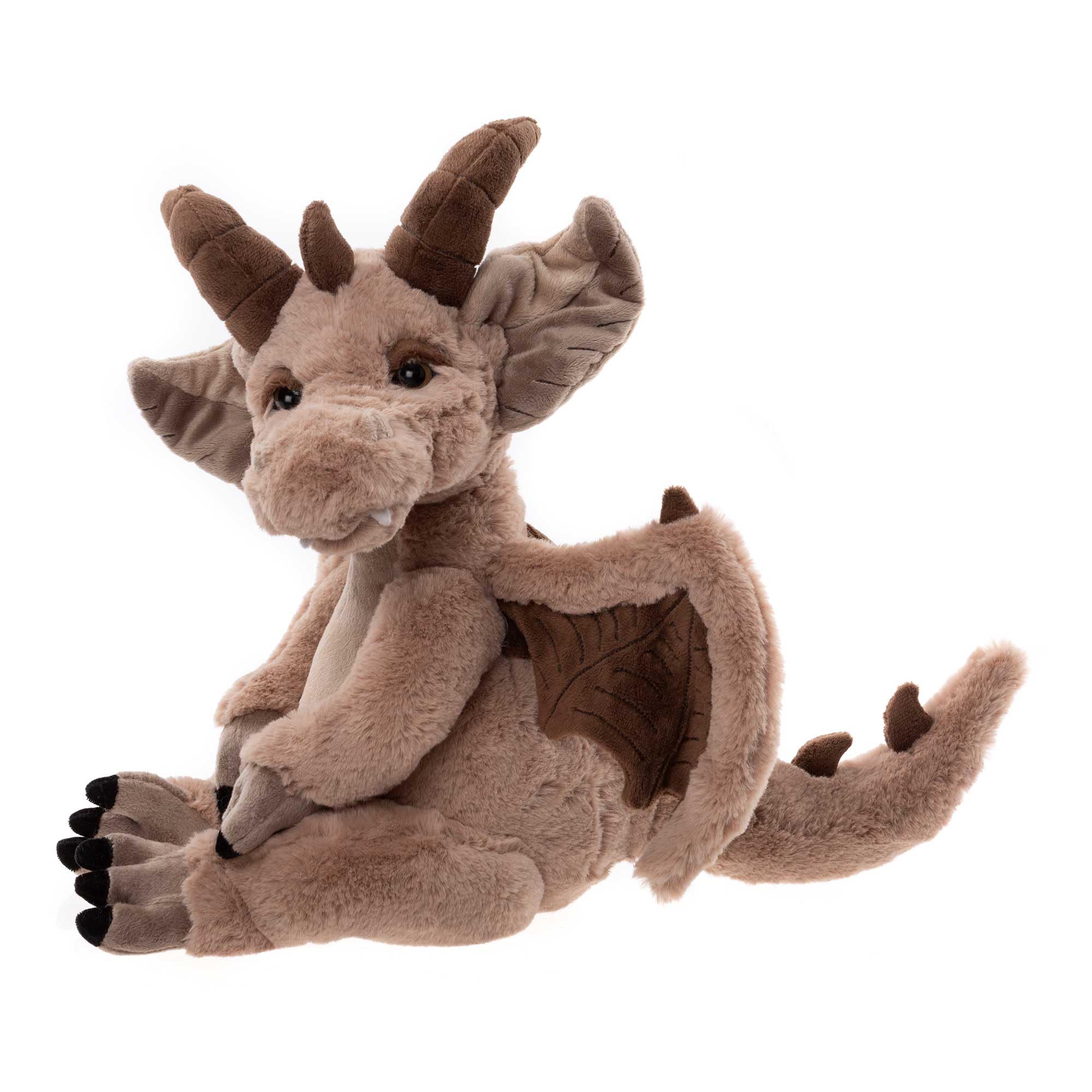 Charlie Bears Feldspar | Magnificent Detailed Gargoyle Design Plush Collectable for Ages 14 Years and Up