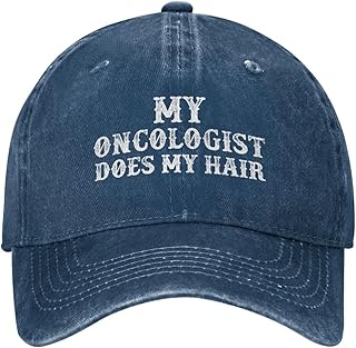 My Oncologist Does My Hair Hat Trucker Hat Men Dad Hat Funny Gifts