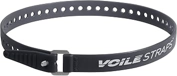 Voile 25" Aluminum Buckle Black Securing Strap