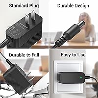 Vista 5 de Adaptador de corriente para teléfono Yealink T54W, T46U, MP54, MP56, T57W, T46S, T48U, T53W fuente de alimentación para teléfonos IP Yealink