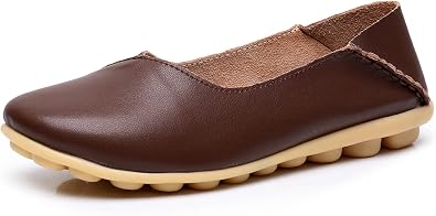 VenusCelia Women's Bare Walking Flat Loafer