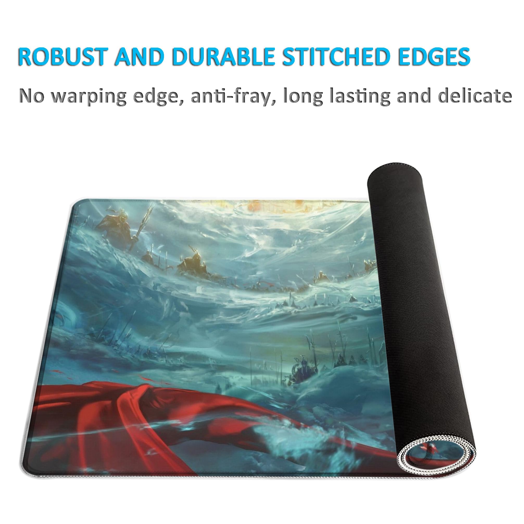 LL-COEUR XXL Gaming Tappetino per Mouse Pad Laptop Scenario Scrivania Mat 1000x500x3mm (WUKONG)