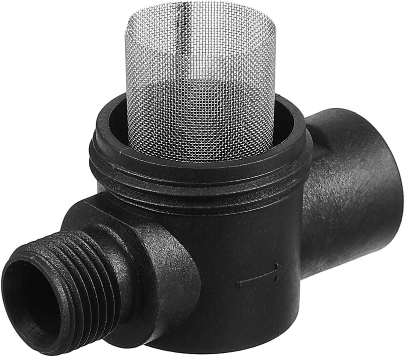 Water Pump Strainer Filter, RV Replacement 1/2 Twist-On Pipe Strainer with 50 Mesh Stainless Steel Filter Screen Compatible with WFCO or Shurflo Pumps (2 Pieces)