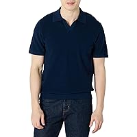 Amazon Essentials Polo da Uomo a Maniche Corte in Maglia, vestibilità Regolare