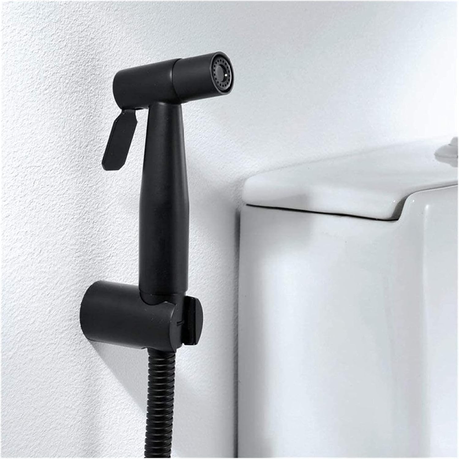 ToiletSprayer Premium Black Stainless Steel Bathroom HandheldToilet Sprayer - Shattaf Best Used for Personal Hygiene and Potty Toilet Spray Perfec