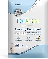Vista 12 de Tru Earth Platinum – Hojas de detergente para ropa resistentes – hasta 64 cargas (32 unidades), sin fragancia, fórmula de tiras ultraconcentradas