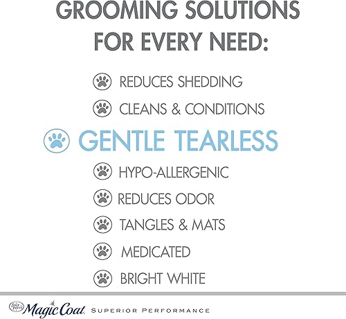 Miniatura 36 de Four Paws Magic Coat Champú medicado para perros para alergias cutáneas, 16 onzas (1 unidad)