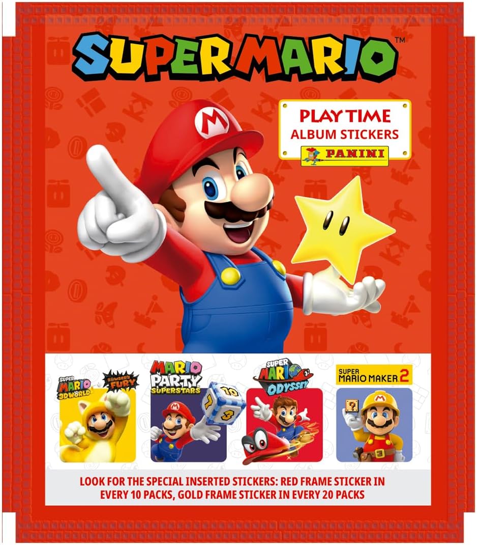 Super Mario Playtime Sticker Collection Multiset