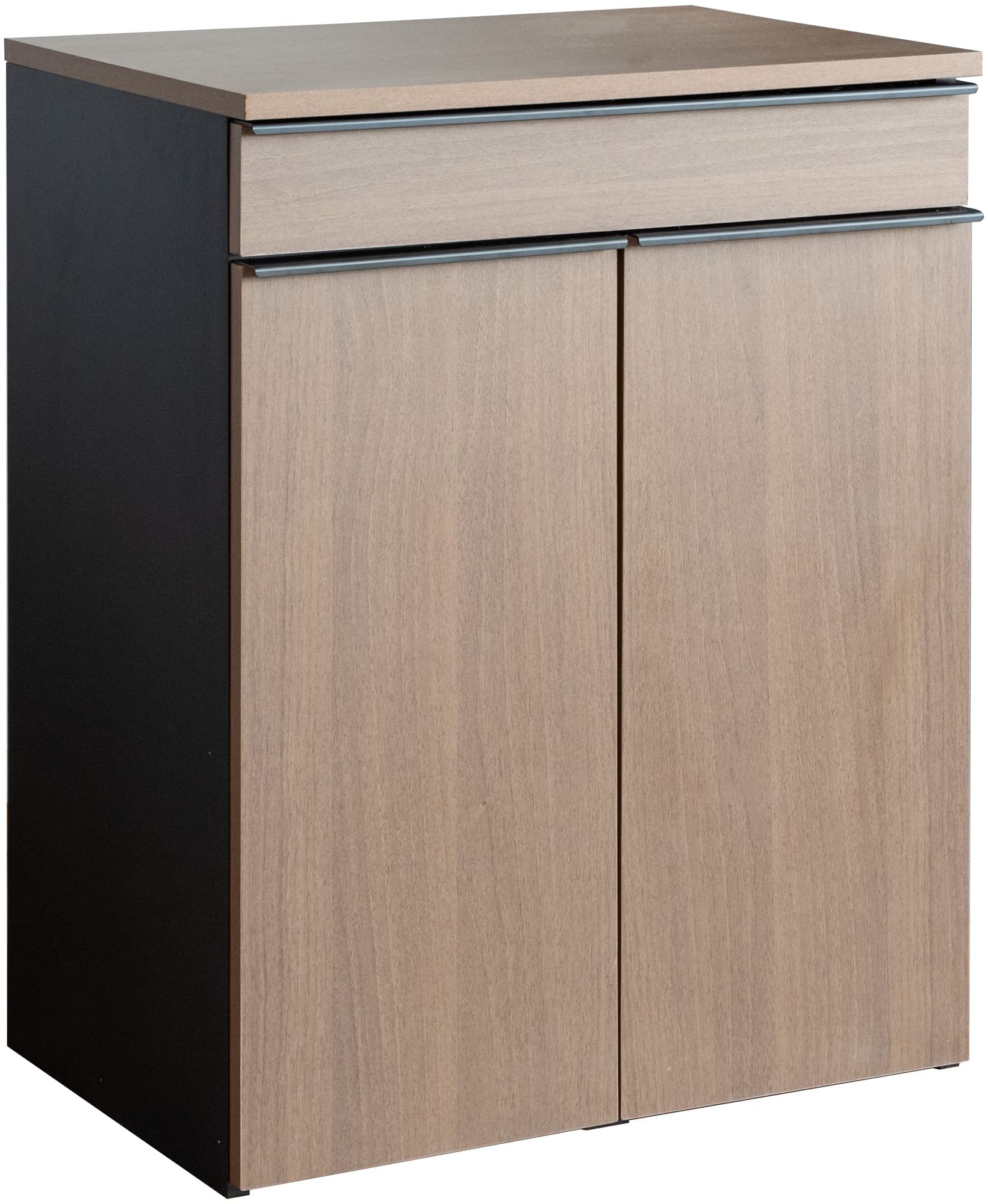 Amazon｜キッチンカウンター ゴミ箱収納 ごみ箱収納付き 
