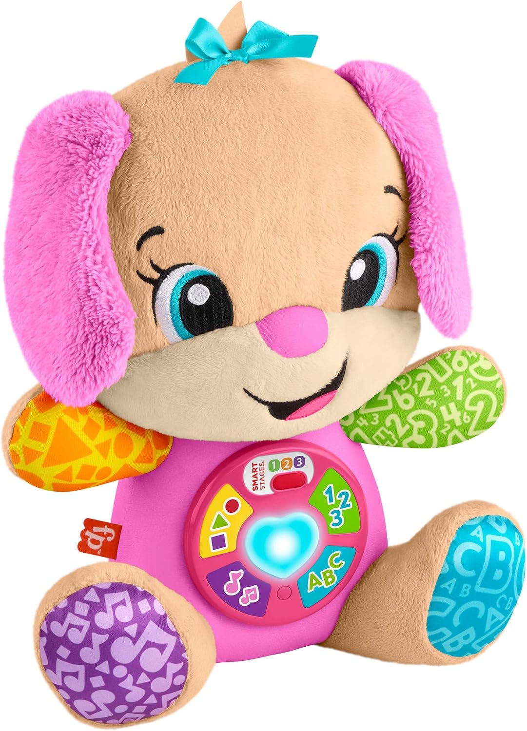 Fisher-Price Aprender e Brincar Brinquedo para Bebês Irmã do Cachorrinho Aprende Comigo para crianças a partir de 6 meses Fisher-Price Aprender e Brincar Brinquedo para Bebês Irmã do Cachorrinho Aprende Comigo para crianças a partir de 6 meses