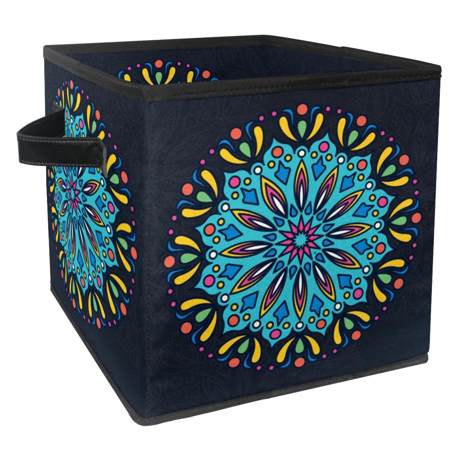 Bacs avec poignées pour jouets et vêtements de type cube de rangement
